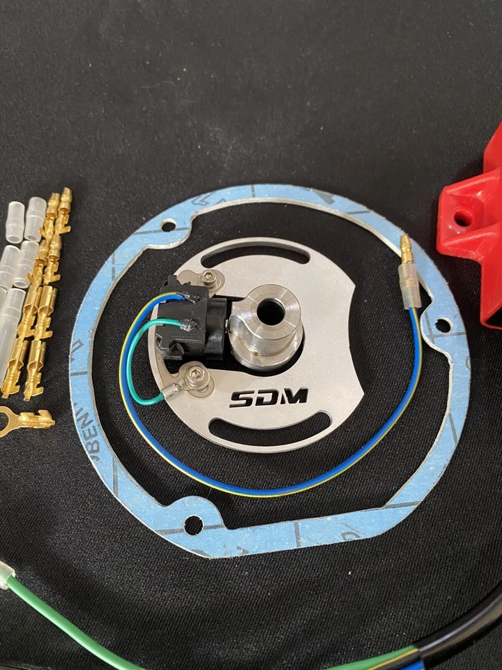 Kits de conversión de módulo de encendido con 12V DC para Honda C92 C95 CS92 CB92 CA95 Foto 2 de 4