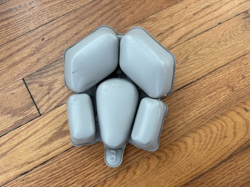 Riddell Revo SPEED Football Helmet Gray Crown Bladder Pads R87701