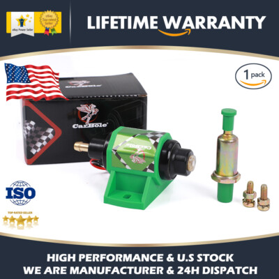 4-7 PSI Gasoline Electronic Fuel Pump 5/16 In Inlet Outlet 35 GPH 12S - Foto 2