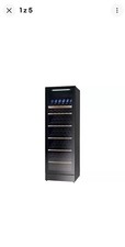  VESTFROST UPRIGHT SINGLE DOOR MULTI ZONE WINE CABINET 197 BOTTLES 