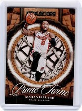 2020-21 Hoops DAMIAN LILLARD Prime Twine Holo #9