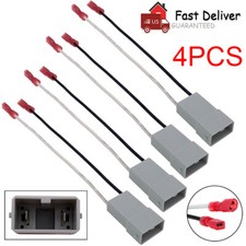4x Speaker Connector Harness Adapter For Hond...