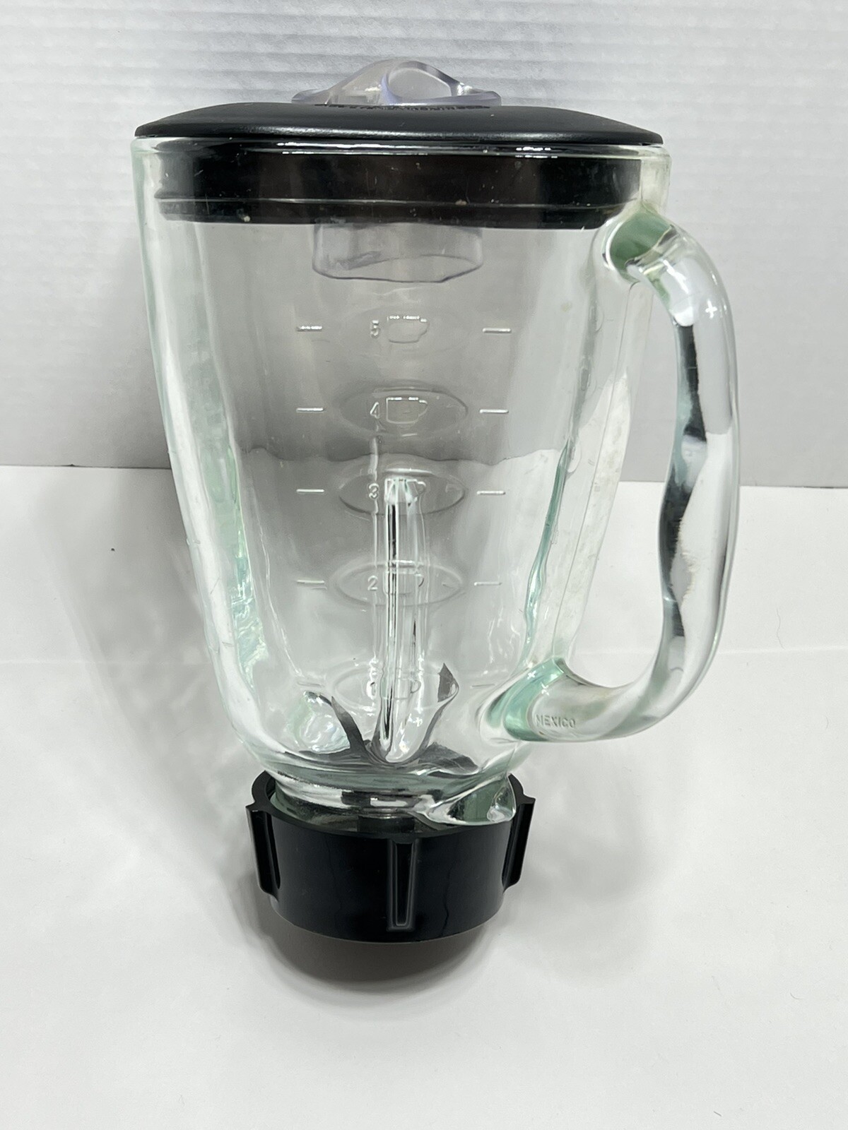 Oster Blender Replacement Glass Clear Jar Pitcher 1.25L 5 Cup Square