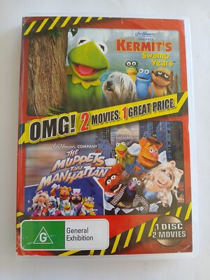 The Muppets Take Manhattan / Kermit's Swamp Years Movie Marathon Box Set Dvds