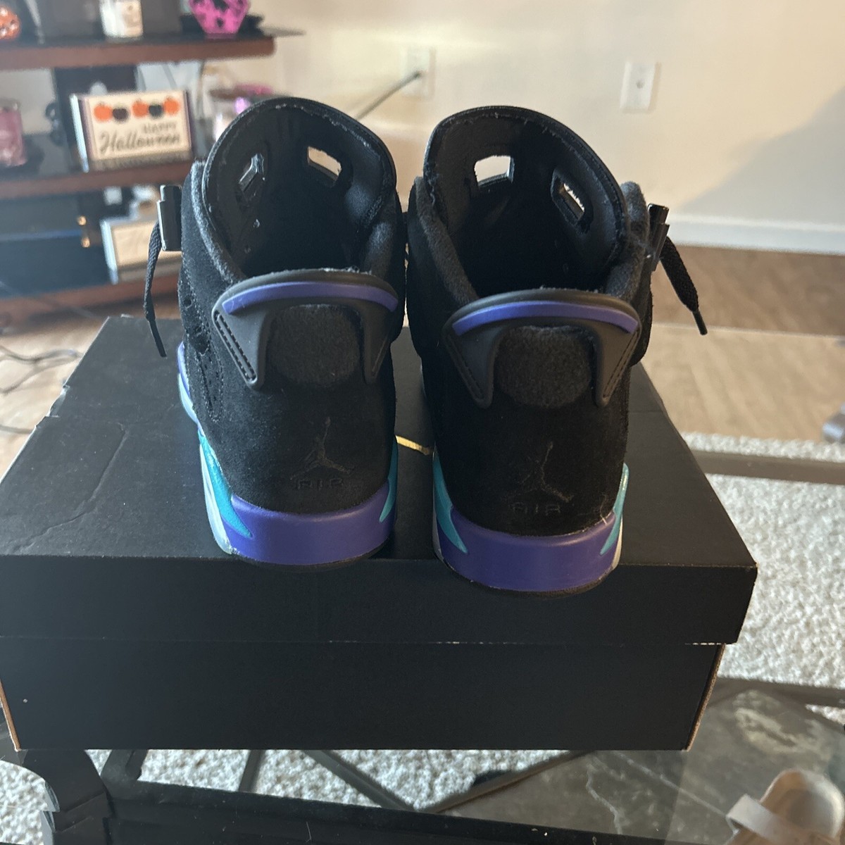Size 5 - Air Jordan 6 Retro Aqua for sale online | eBay