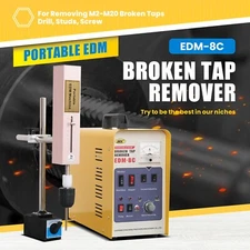 800W Portable EDM Spark Eroder Tap Remover Hole Popper Broken Tap Extractors
