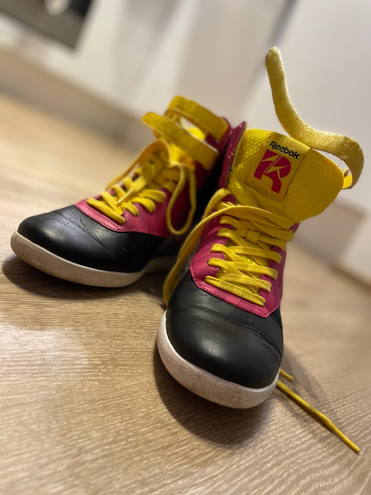 Reebok Freestyle Hi Wedge Sneakers by Alicia Keys