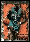 1996 Fleer Basketball Hardwood Leader Larry Johnson #122