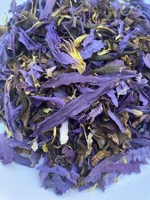 Blue Lotus Flower Sacred Lily Nymphaea Caerulea Organic Thailand 2oz-1kg