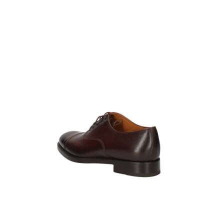 SCARPE DERBY CASUAL UOMO CAMPANILE 2551 PELLE MARRONE ORIGINALE AI