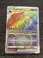 REGIDRAGO VSTAR RAINBOW - POKÉMON 201/195 EB12 TEMPÊTE ARGENTEE NEUF FR