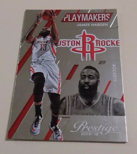 201516 PANINI PRESTIGE BASKETBALL PLAYMAKERS INSERT 8 JAMES HARDEN