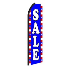 SALE Advertising Sign Swooper Feather Flutter Banner Flag Only