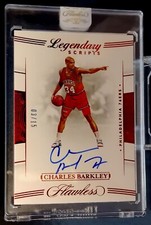 CHARLES BARKLEY-2019/20 Flawless RUBY (#3/15) LEGENDARY AUTO/AUTOGRAPH-VERY RARE