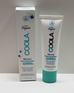 coola mineral face organic matte finish sunscreen