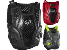 Fox MX Raceframe Roost Black Red Adult Chest Protector Guard/Deflector MX ATV 23
