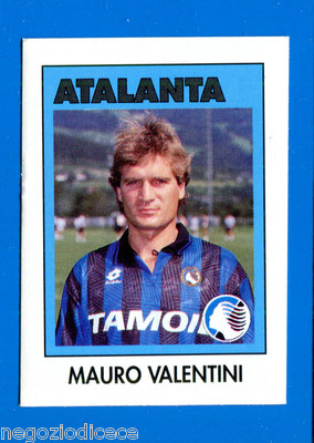 AIC Footballers 1992-93 - Figurine-Sticker No. 25 - VALENTINI - ATALANTA - New