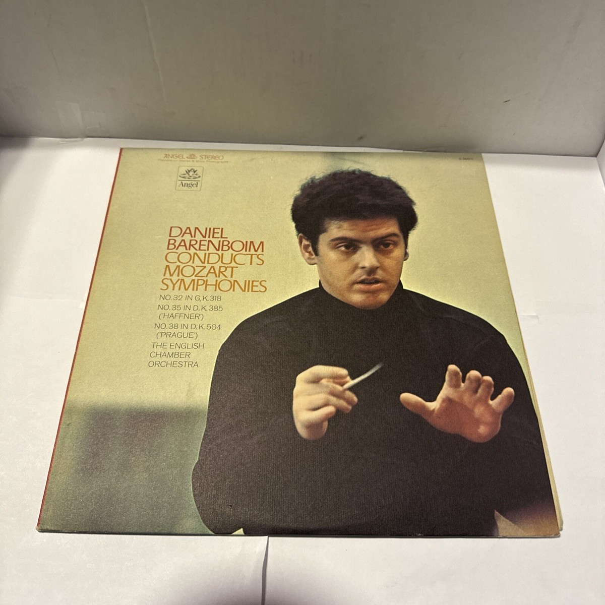 DANIEL BARENBOIM Conducts Mozart Symphonies Vinyl Record Album Lp