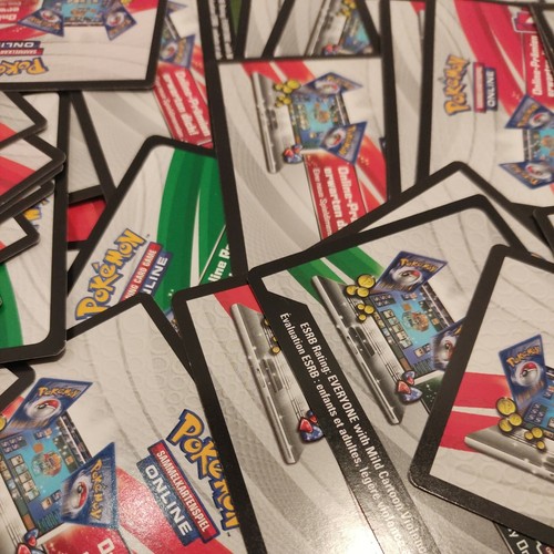 Pokemon Online TCG 50 Zufällige Codes Unbenutzt - 第 1/1 張圖片