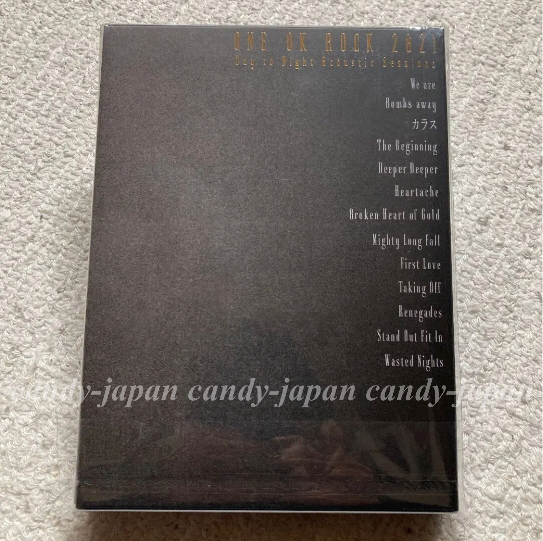 ONE OK ROCK 2021 Blu-ray CD Day to Night Acoustic Sessions First