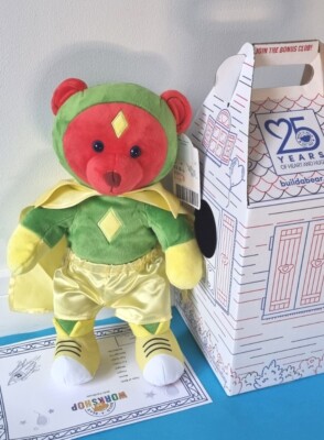 Build A Bear Wanda Vision Brandneu mit Etikett Zertifikat Marvel mit Box  