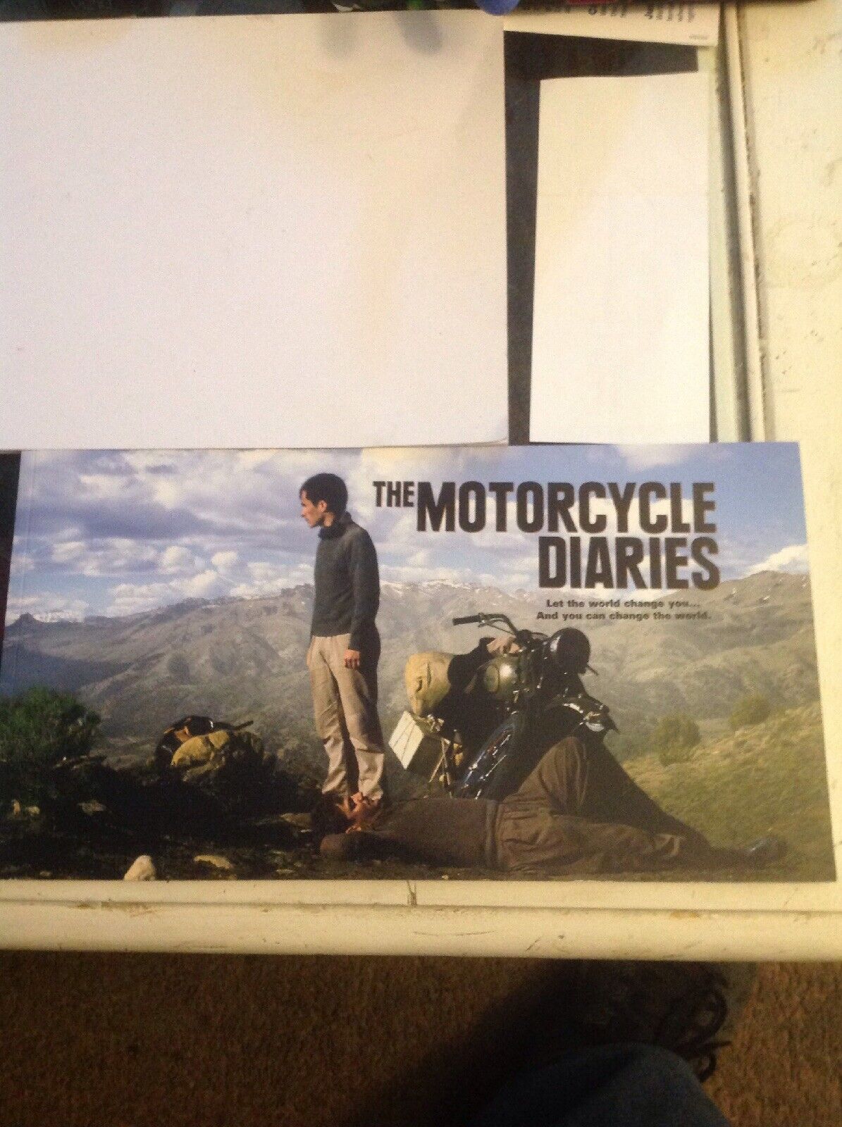 THE MOTORCYCLE DIARIES Oscar booklet Gael García Bernal as Che G