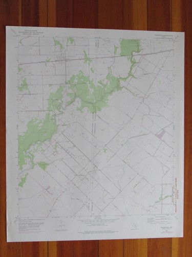 Carte Topographique Originale USGS De 1975 – Elfers, Floride