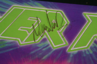 Overkill Taking Over LP Record Autographed By Jonny Z