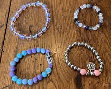 Lot Of 4 Kids Bracelets