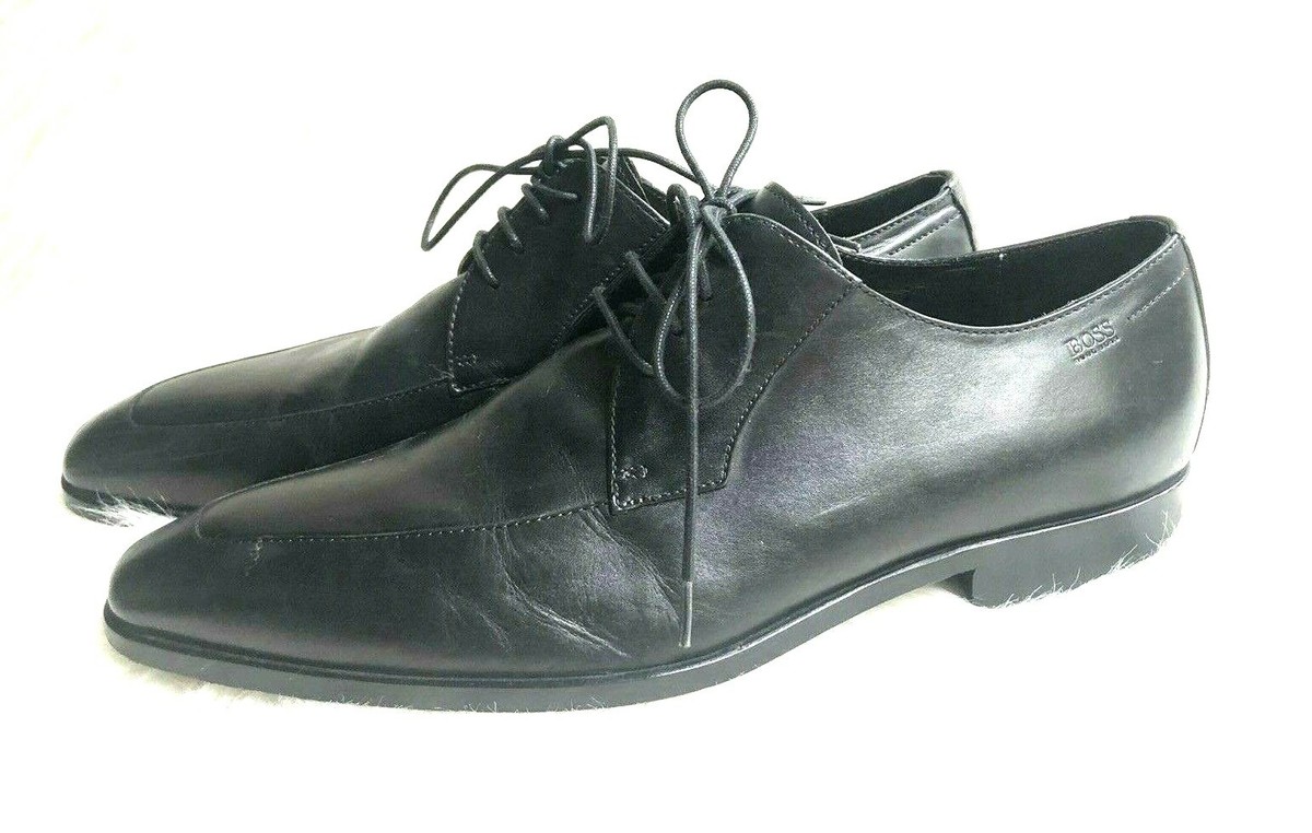 Boss maxero Hugo Boss Hugo Boss Maxero Derby black leather oxfords Sz 11  main image 4