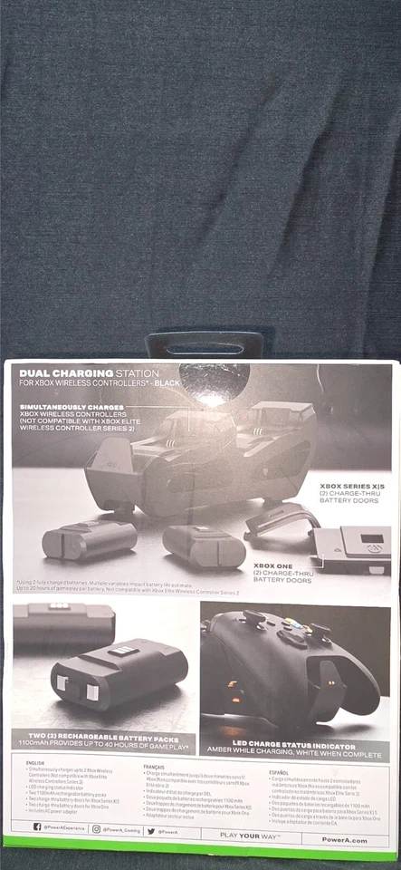 PowerA  Dual  Charging Station Designed fro Xbox - Image 3 of 4