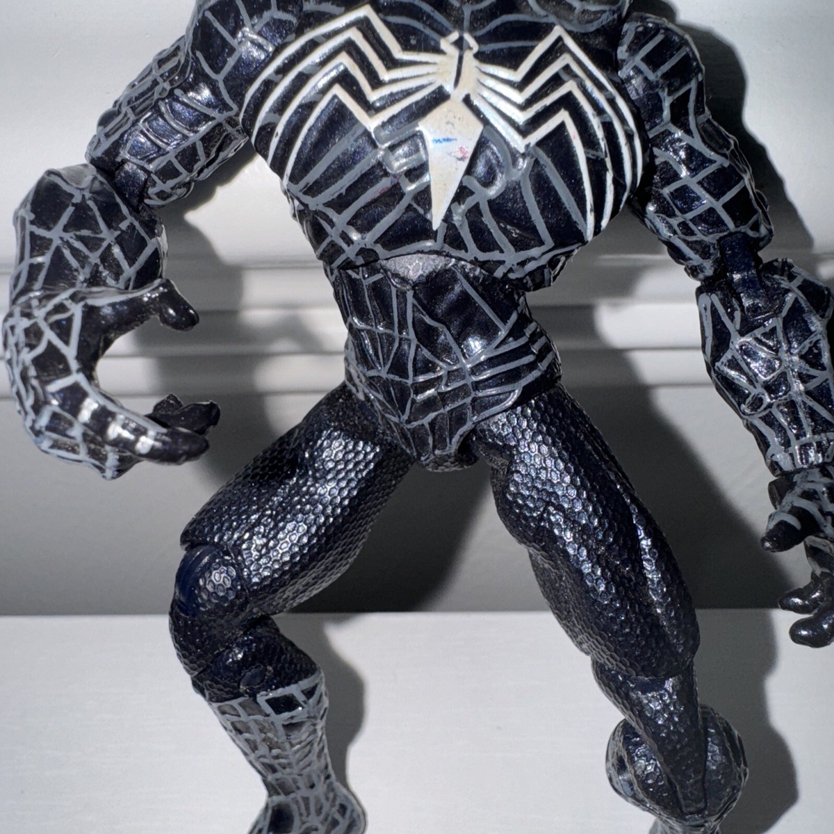 Venom Spider-Man 3 Movie Marvel Legends Complete Sandman BAF Red