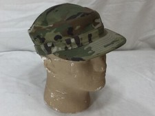 US Army Camo OCP Combat Uniform ACU Multicam Patrol Cap Hat Cover Size 7 1/8