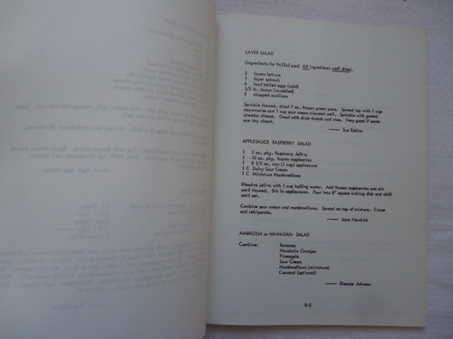 VASSAR ROAD BAPTIST CHURCH COOKBOOK NEW YORK 1981 SOFTCOVER BOOK - Picture 5 of 6