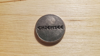 Einkaufswagen Chips - EKW - Korbchip - Chiemsee - Kleidung - Metall Chip #1
