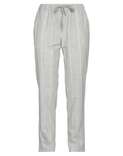 RRP€429 LORENA ANTONIAZZI Tapered Trousers IT38 US2 UK6 XS Wool & Linen Blend - Picture 3 of 5