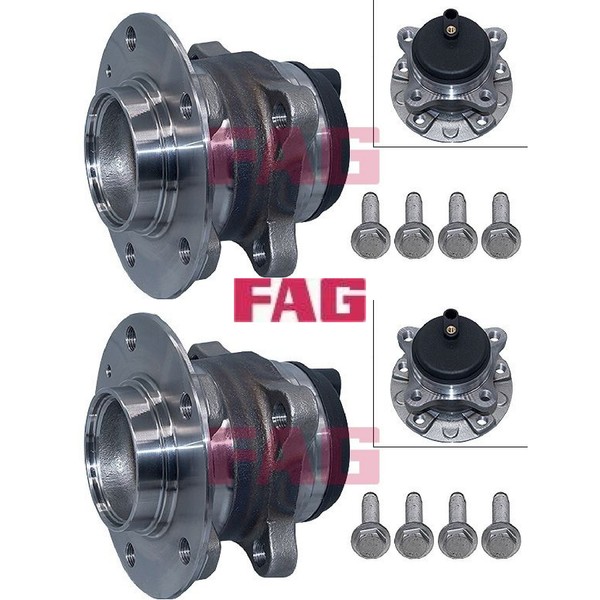 2X Radlagersatz FAG 713650650 2 Radlager Satz Links Rechts Hinterachse-image