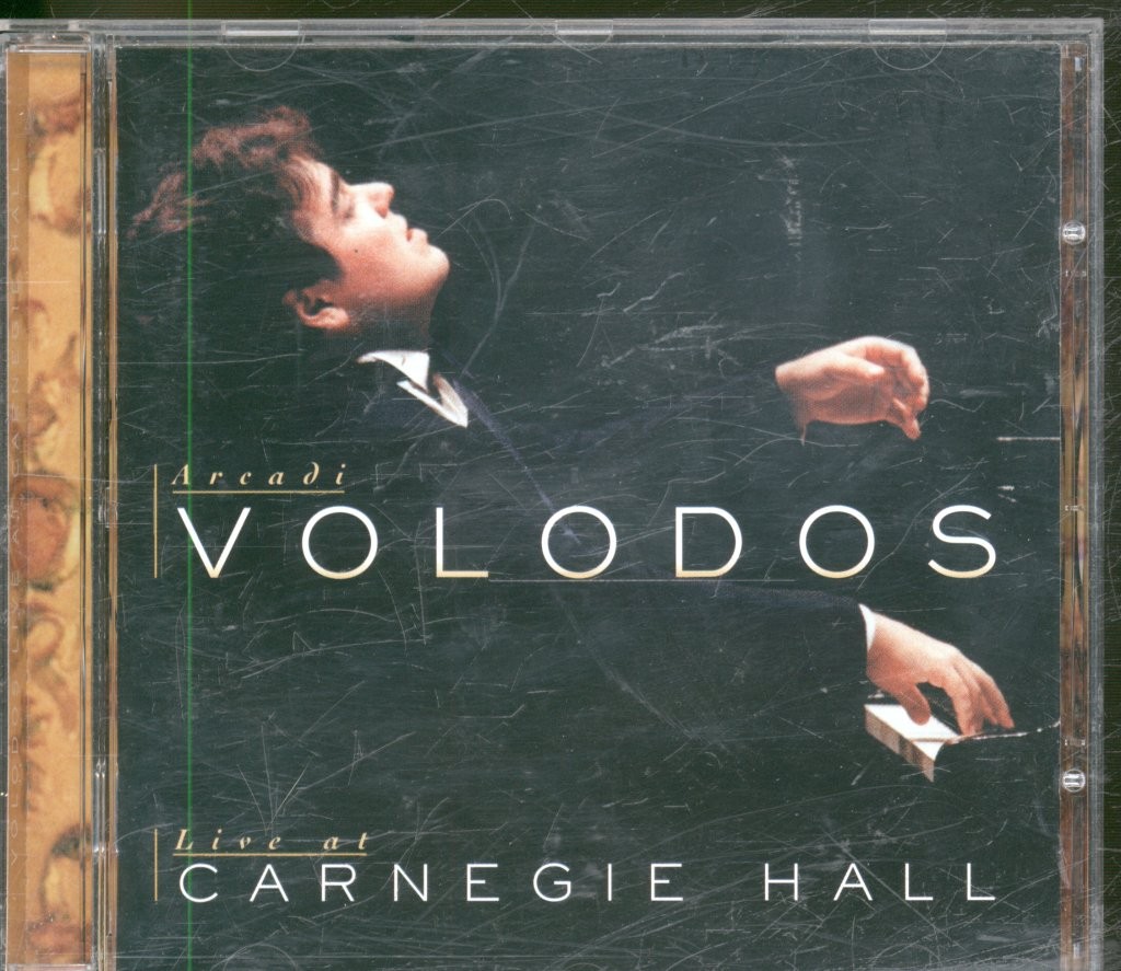 SK60893 Arcadi Volodos Live At Carnegie Hall CD Europe Sony Classical 1999