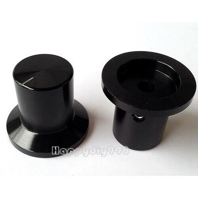 1pc Aluminium volume knob potentiometer knob D=30mm for ALPS27