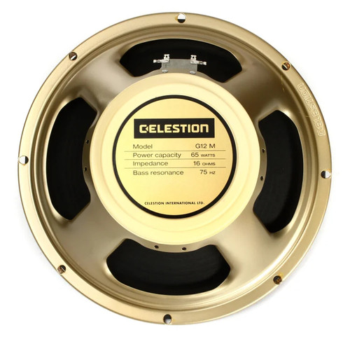 Celestion G12M-65 Creamback 12" 65-Watt Replacement Guitar Speaker 16 Ohm