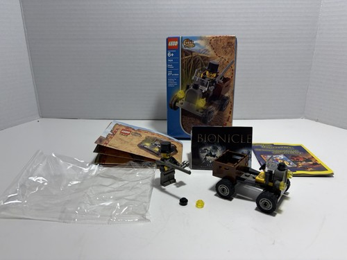 LEGO Adventurers 7424 Orient Expedition Black Cruiser - Retired Rare w/ Inserts