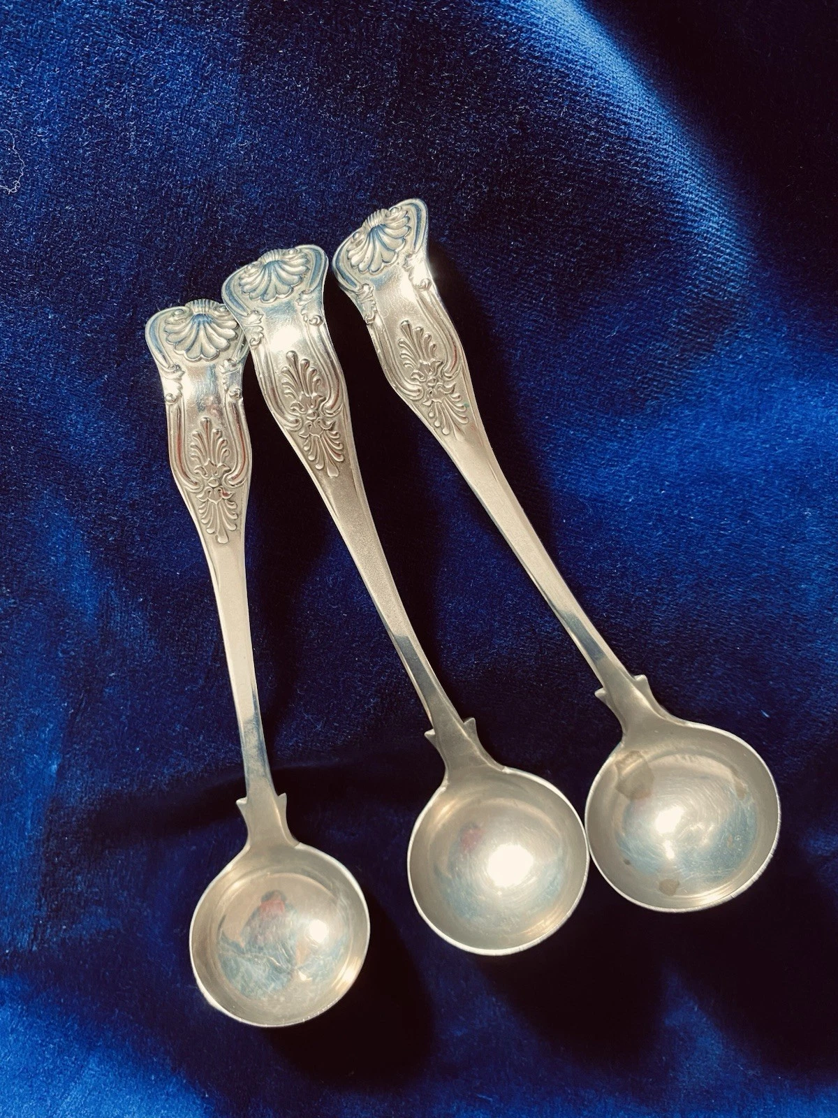 Antique Victorian Kings Pattern Sauce Ladle - set of three
Opens in a new window or tab