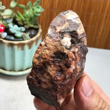 Natural crazy Mexican agate Crystal gemstone rough original Specimen 164g A5921