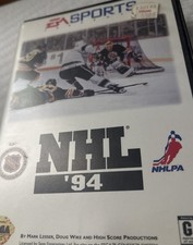 NHL '94 (Sega Genesis, 1993) Complete In Box