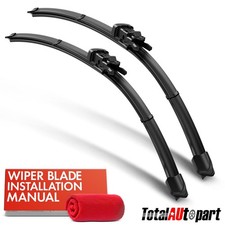 2x 24" & 19" Windshield Wiper Blades for INFINITI QX30 2016 2017 2018 2019 Front