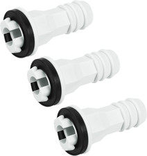 Air Conditioner Drain Hose Connector 15Mm Tube Straight Fitting Replacement Part