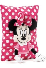 Disney Minnie Mouse 3D Plush Pillow Ultra Soft Kids Throw Pillow Home Decor