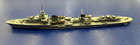 Neptun#1461 French Destroyer Le Fantasque Metal Ship 1/1250 Scale Germany — photo 1