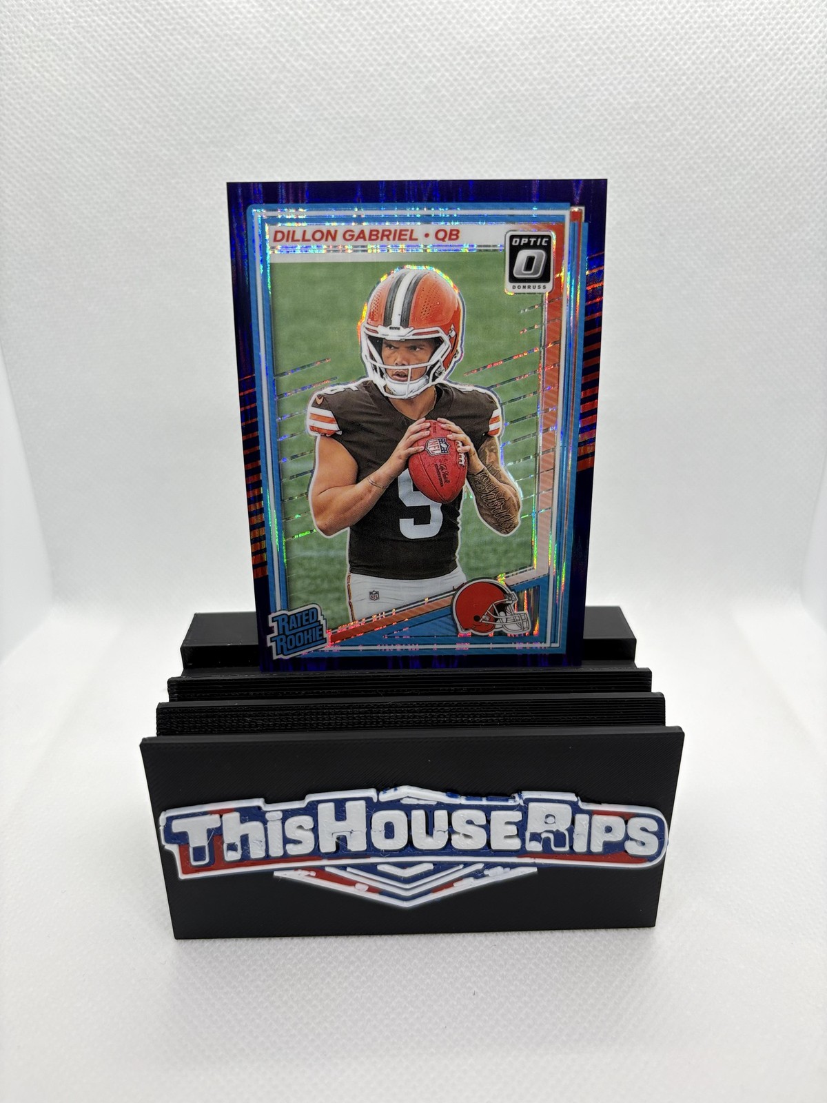 2025 Donruss Optic #263 Dillon Gabriel Purple Shock