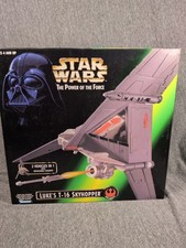 Star Wars The Power Of The Force Luke's T-16 Skyhopper by Kenner New & Sealed